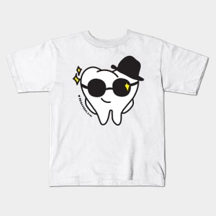 cute tooth cartoon Kids T-Shirt